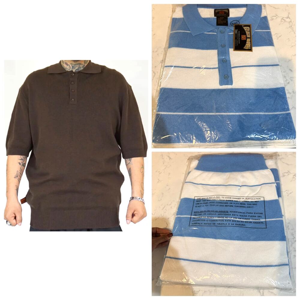 FB County Charlie Brown light Blue Shirt Sz 8XL Chicano culture street oversized